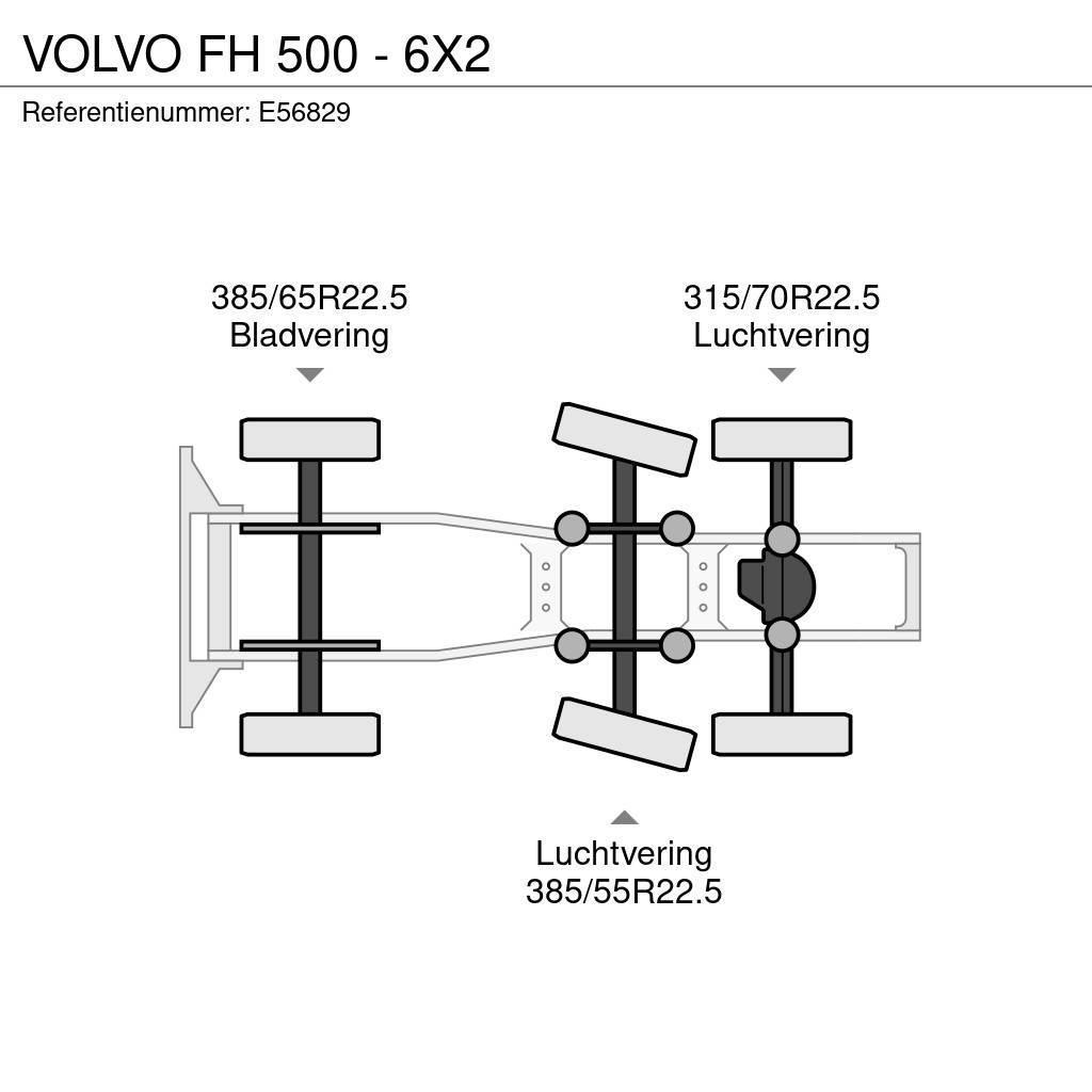 Volvo FH 500 - 6X2 Tracteur routier