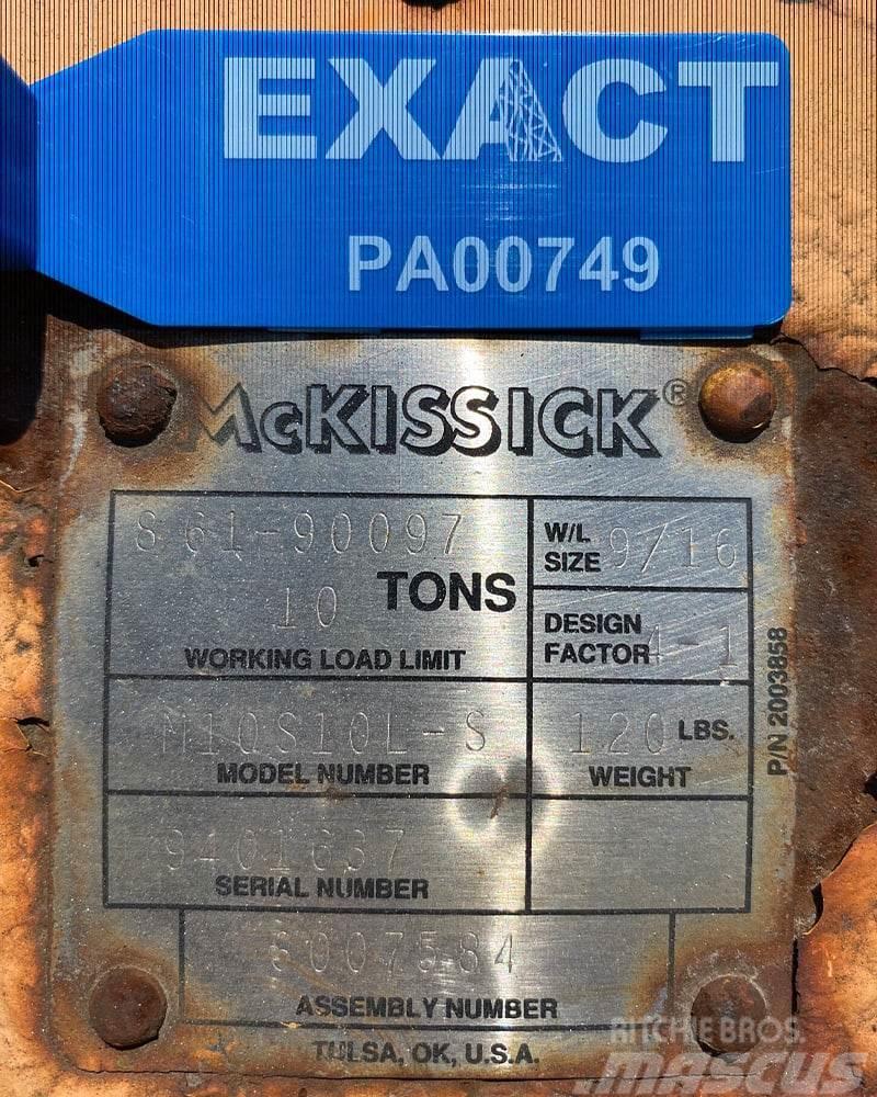  McKissick M10S10L-S Accessoires et pièces pour grue