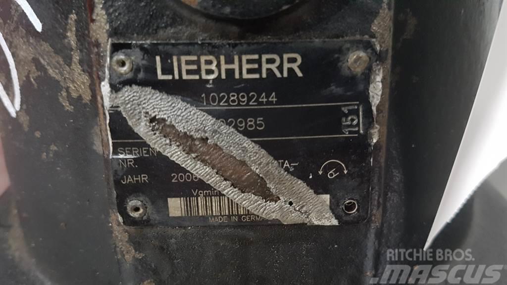 Liebherr 10289244 - Drive motor/Fahrmotor/Rijmotor Hydraulique