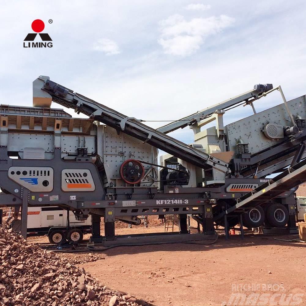 Liming 150-200tph mobile  Primary crushing plant Concasseur mobile