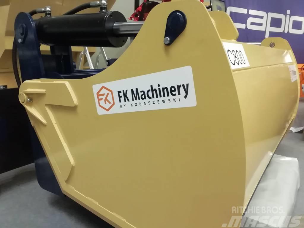  FK Machinery Rehuleikkuri-paalinhalkaisi Multi 3in Autres matériels de fenaison