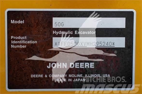 John Deere 50G Mini pelle < 7t