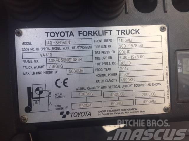 Toyota 40-8FD45N Chariots diesel