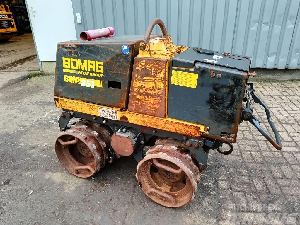 Bomag BMP 851 remote controlled duo roller wals walz Rouleaux tandem