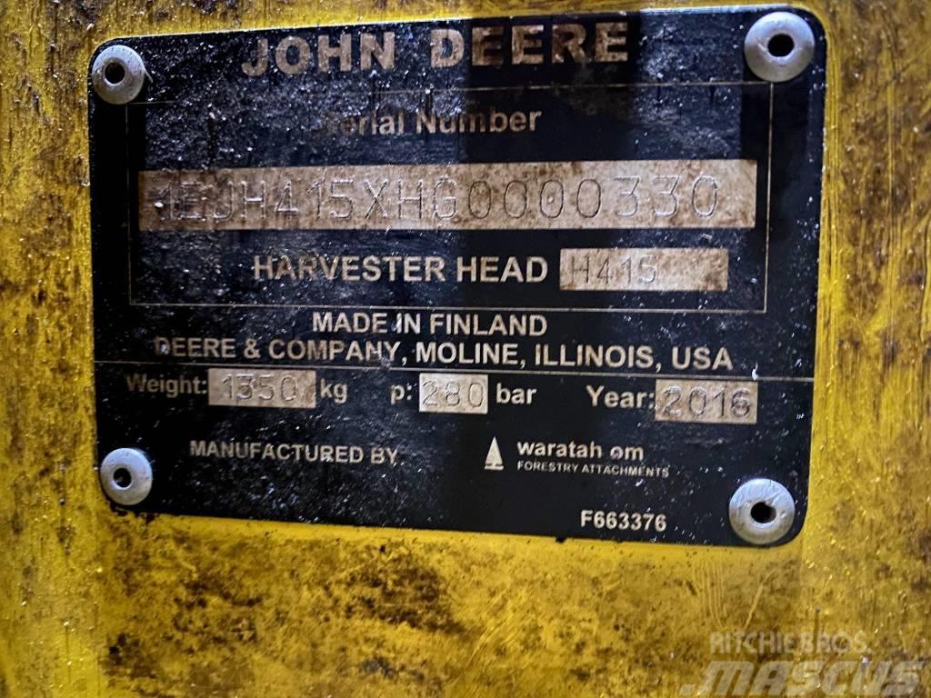 John Deere H 415 Tête d'abattage / ébranchage