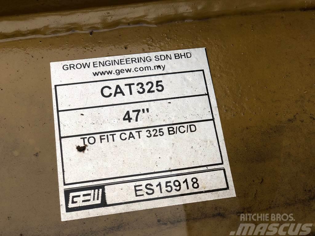 CAT 325B/C/D Bucket Godet
