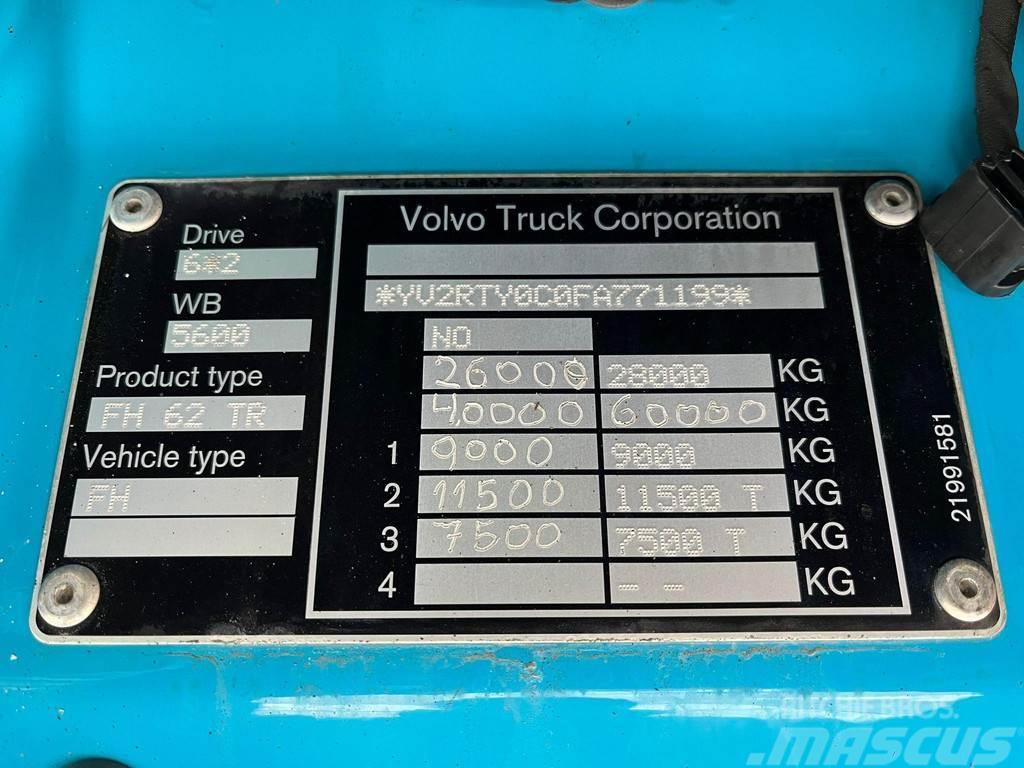 Volvo FH 460 6x2 SUPRA 950 Mt / BOX L=8535 mm Camion frigorifique