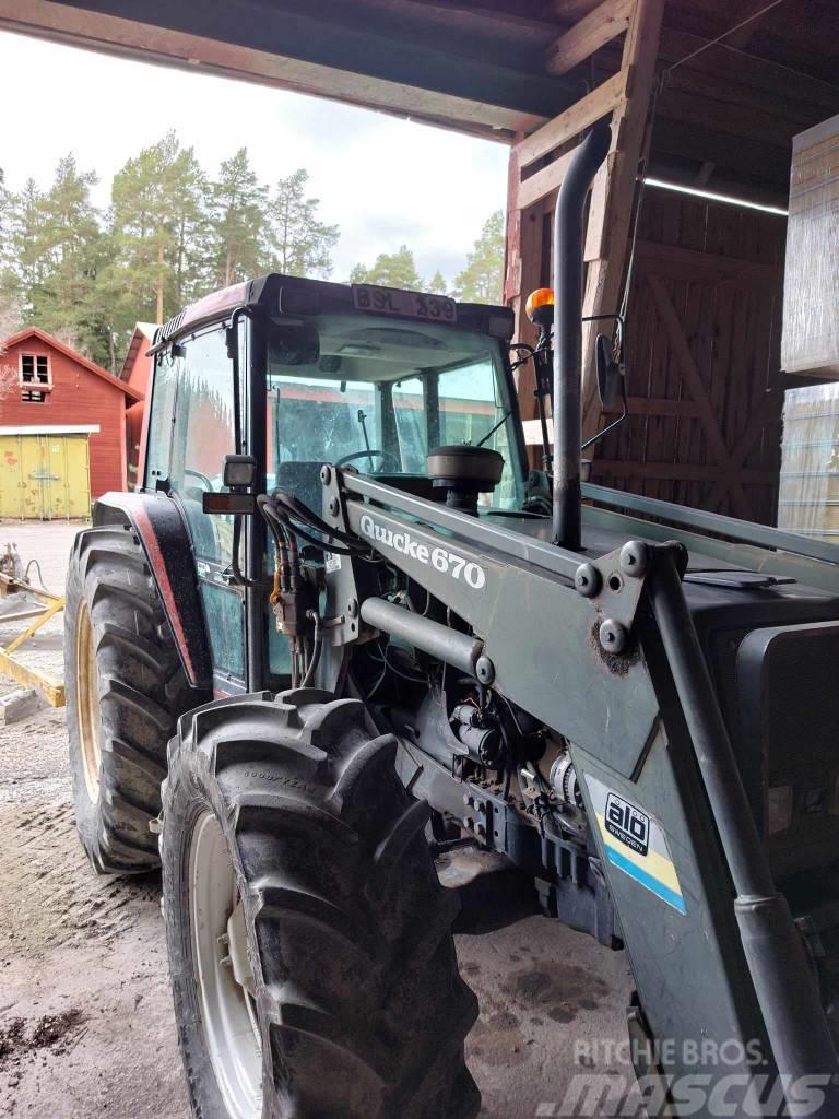 Valmet 6600 Delta Ålö Quicke 670 Tracteur