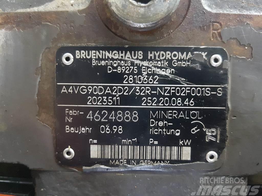 Brueninghaus Hydromatik A4VG90DA2D2/32R - Volvo L45TP - Drive pump Hydraulique