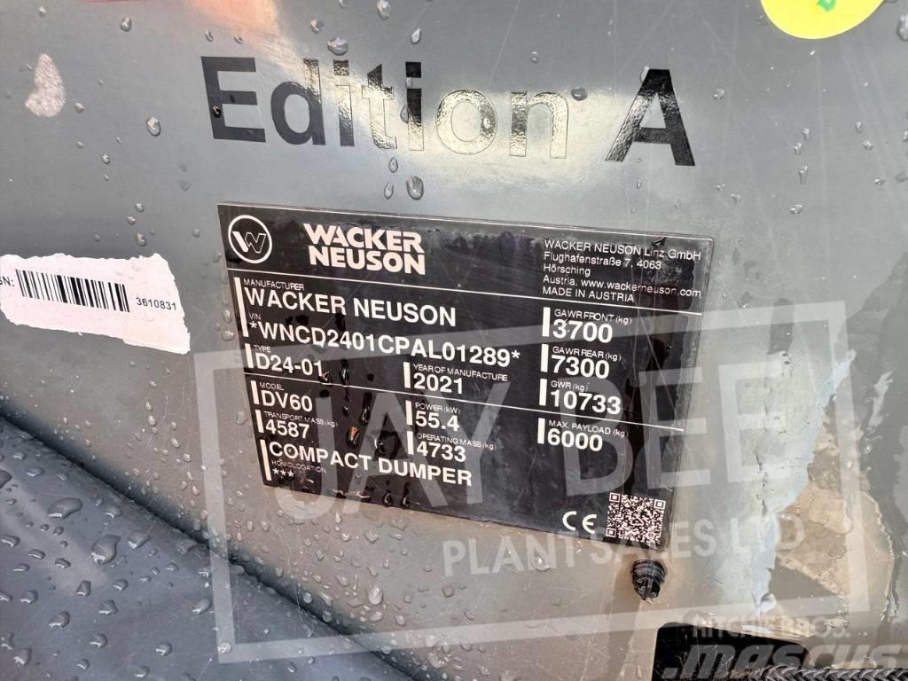 Wacker Neuson DV 60 Mini tombereau