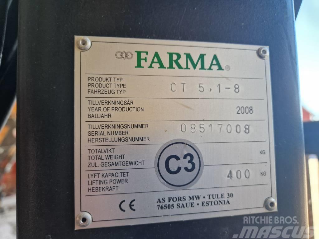 Valmet 305 + Farma5,1-8 Tracteur