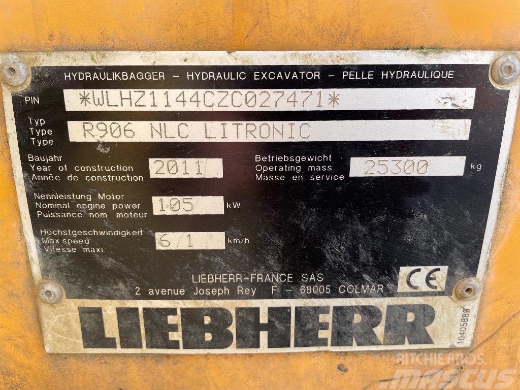 Liebherr R906 części Parts for LIEBHERR R906 Châssis et suspension