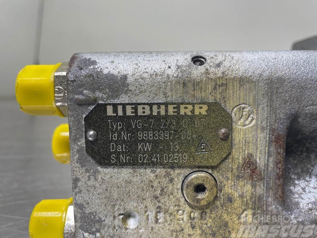 Liebherr A924B-9883397-Servo valve/Servoventil/Servoventiel Hydraulique