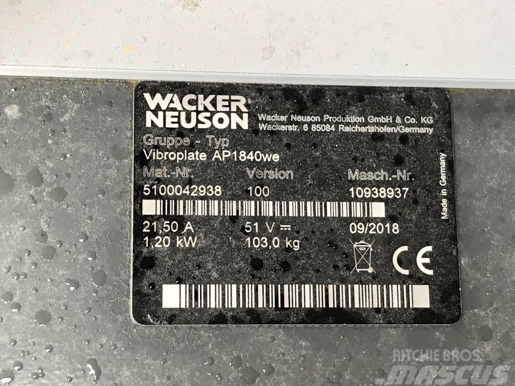 Wacker Neuson AP1840we Plaque vibrante
