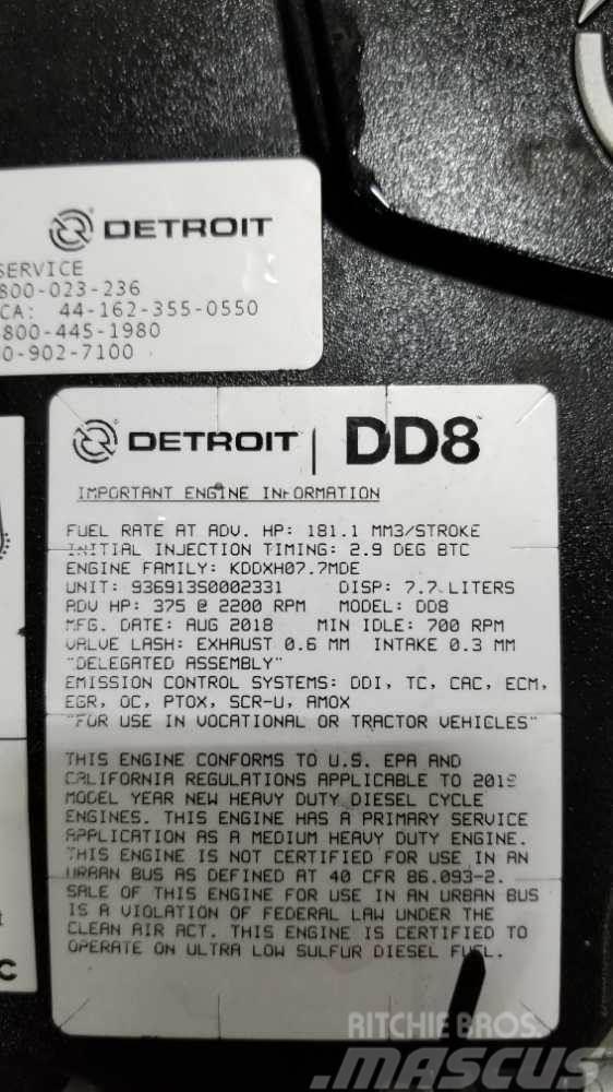 Detroit Diesel DD8 Moteur