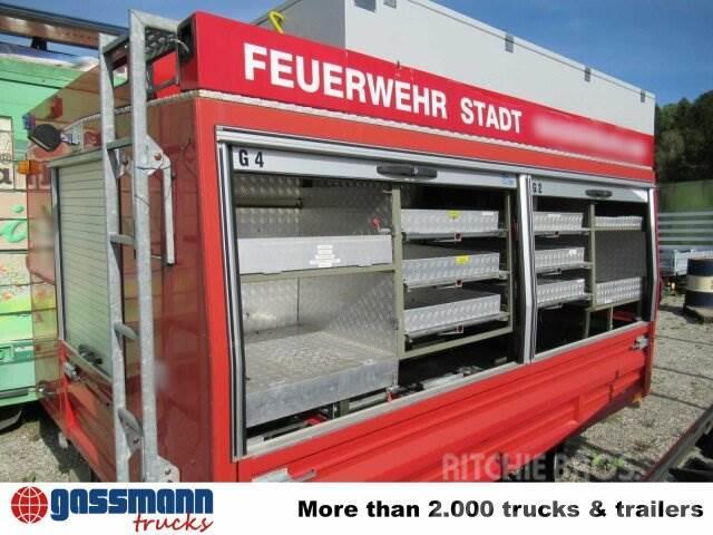  Andere Kofferaufbau Feuerwehr, Unimog Autres équipements pour tracteur