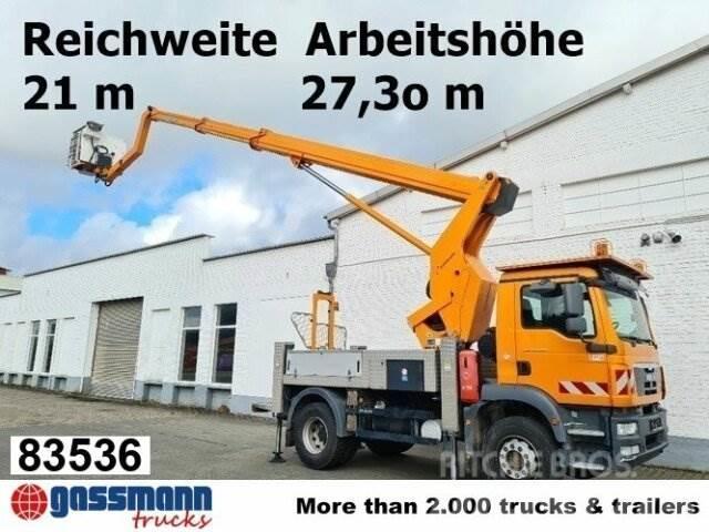 MAN TGM 18.290 4x2 BB, Ruthmann Steiger 27,3m, EEV Autre camion