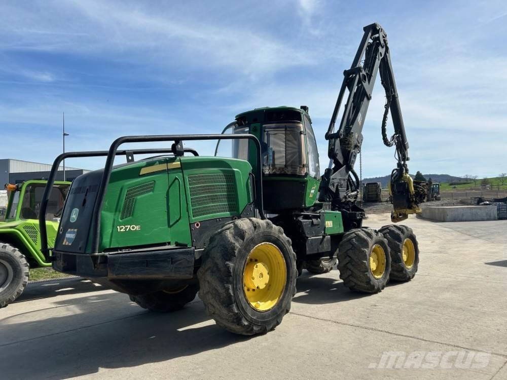 John Deere 1270E Feller bunchers