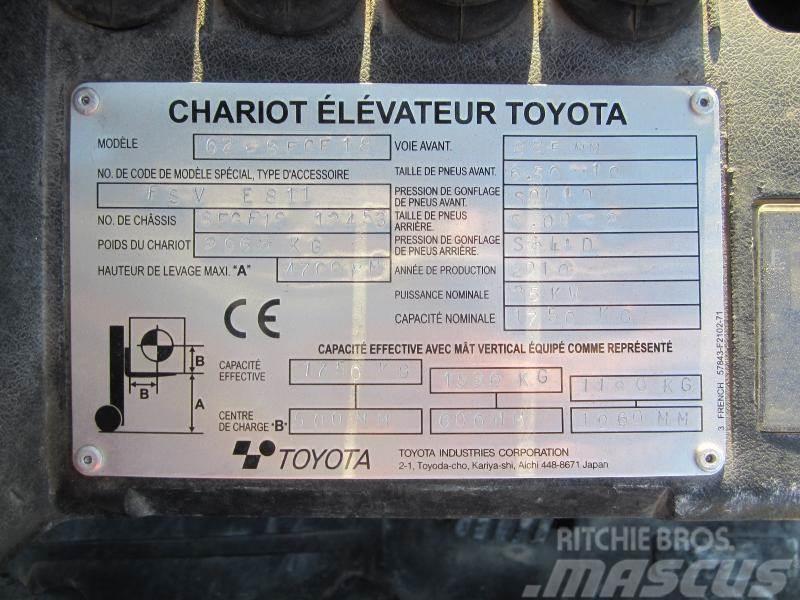Toyota 02-8FGF18 Autres Chariots élévateurs