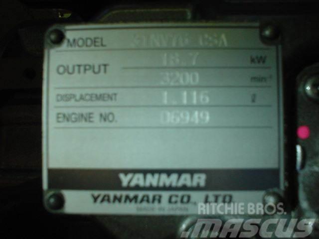 Yanmar 3TNV76-CSA Moteur