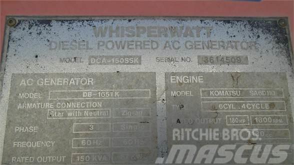 MultiQuip WHISPERWATT DCA150SSK Générateurs diesel
