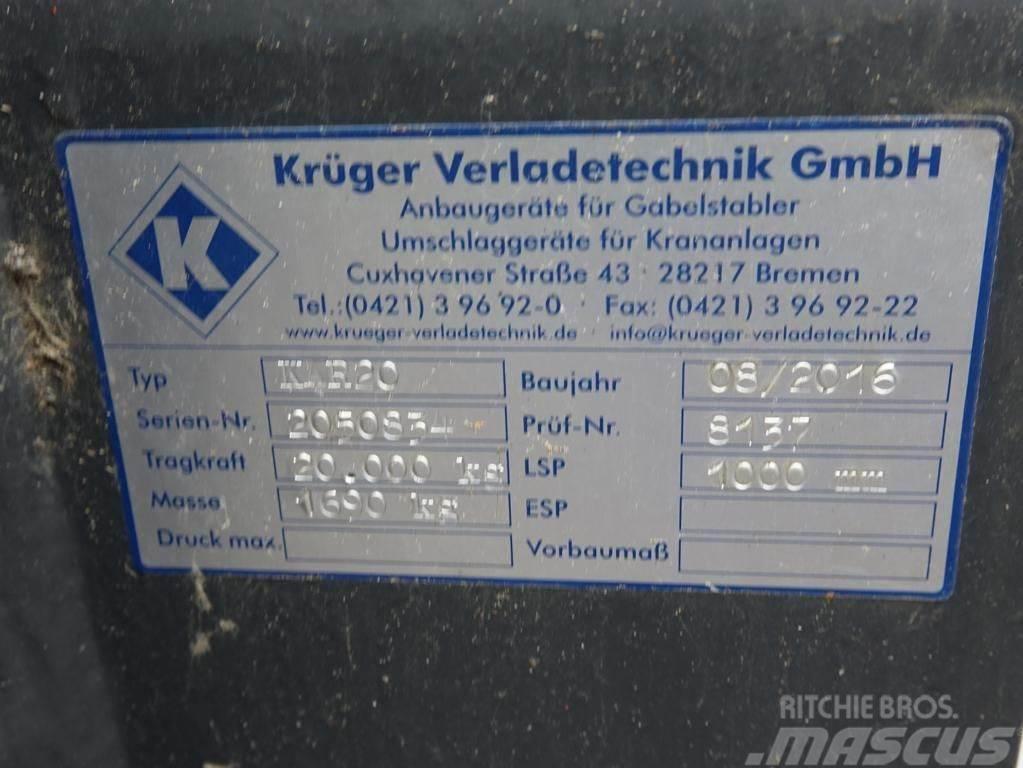  *Sonstige Krüger KR20 Autre matériel de manutention
