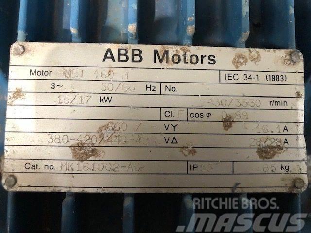  17 kW ABB MBT 160 E-Motor Moteur