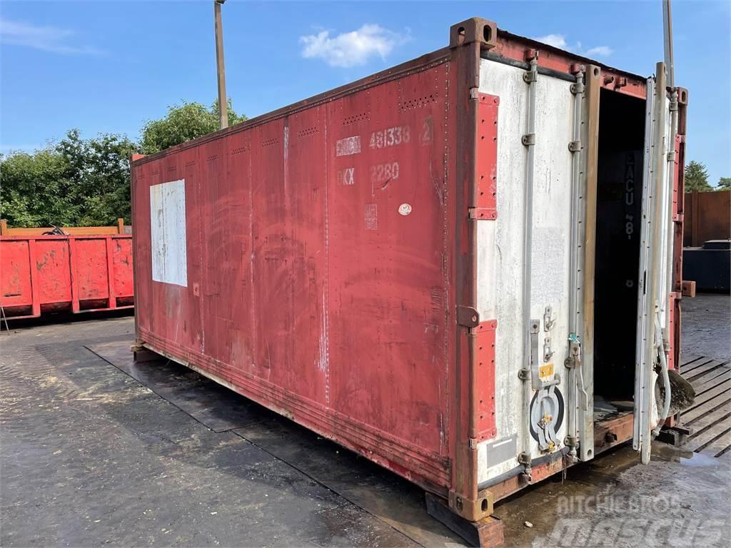  20FT container, lukket, til dyrehold eller lign. Conteneurs de stockage