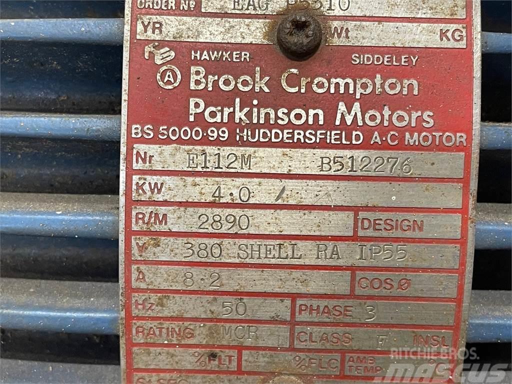  Højtryksvandpumpe Worthington Simpson Ltd Type 40  Pompe à eau / Motopompe