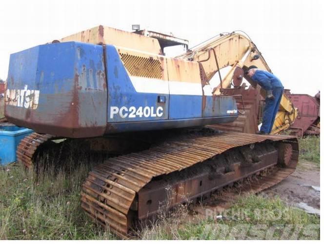 Komatsu PC240LC-5 gravemaskine til ophug Pelle sur chenilles