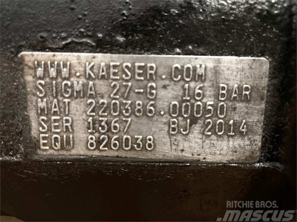  Kompressor ex. Kaeser M122 - 16 Bar Compresseur