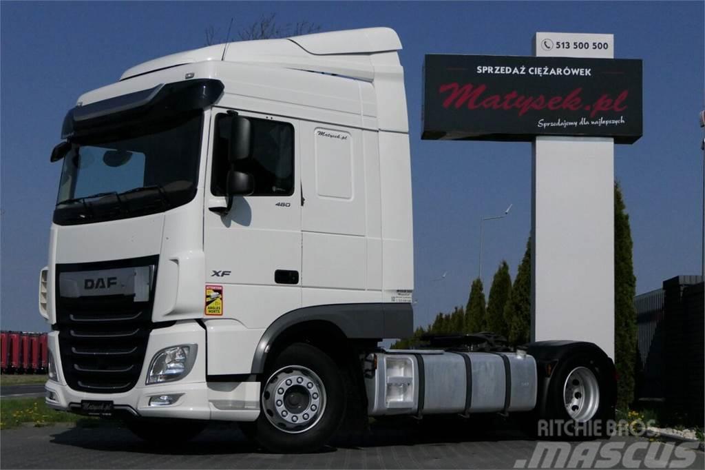 DAF XF 480 / SPACE CAB / I-PARK COOL / EURO 6 / 477 00 Tracteur routier