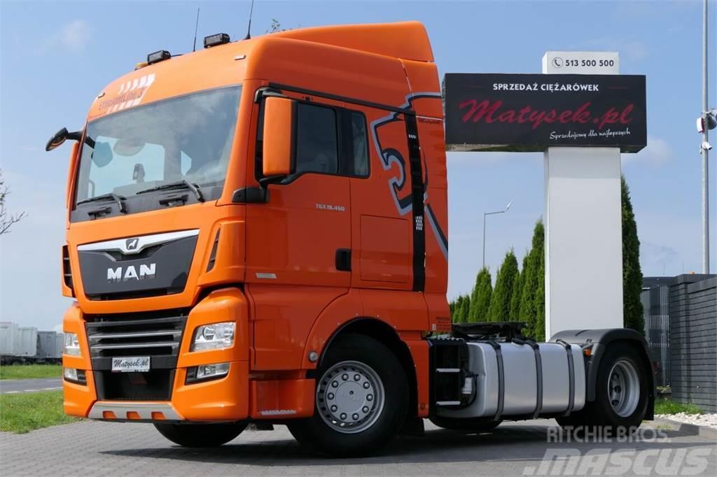 MAN TGX 18.460 / XLX / FUEL TANKS 1500 L / NAVI / EURO Tracteur routier