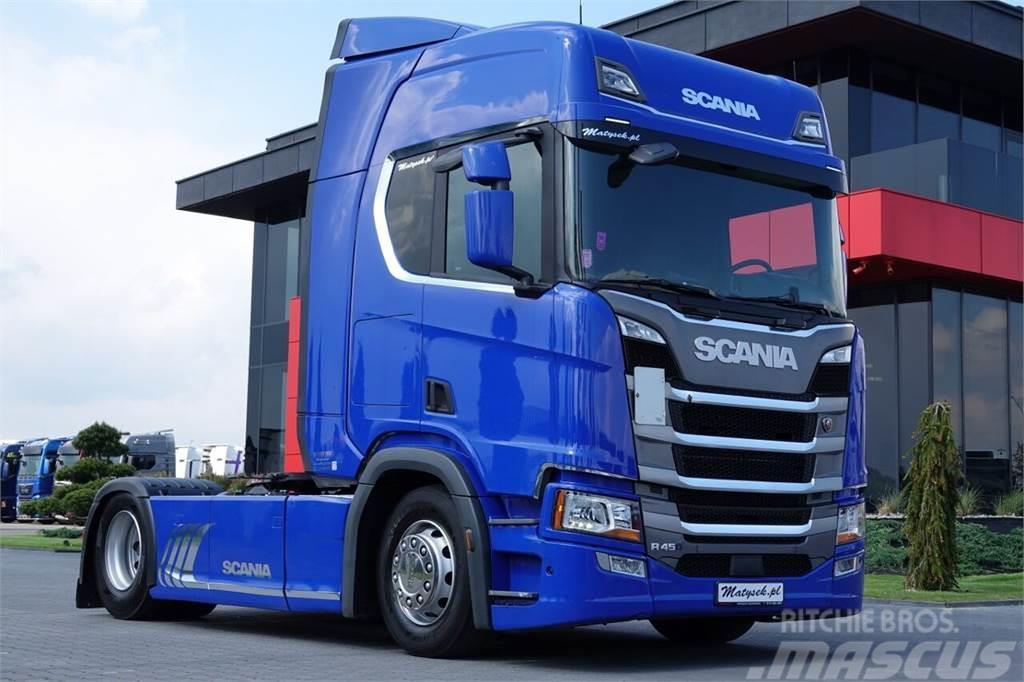 Scania R 450 / RETARDER / LEDY / OPONY 100 % / EURO 6 / 2 Tracteur routier
