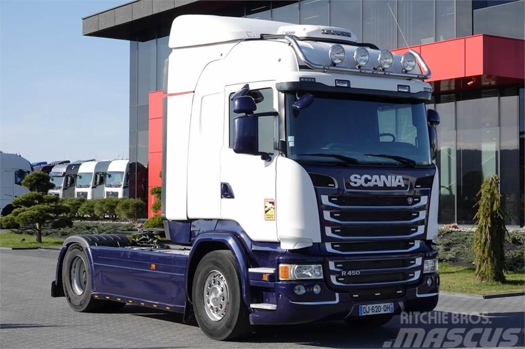 Scania R 450 / RETARDER / I-PARK COOL / EURO 6 / SPROWADZ Tracteur routier