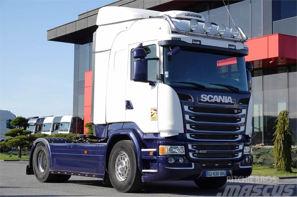 Scania R 450 / RETARDER / I-PARK COOL / EURO 6 / SPROWADZ Tracteur routier