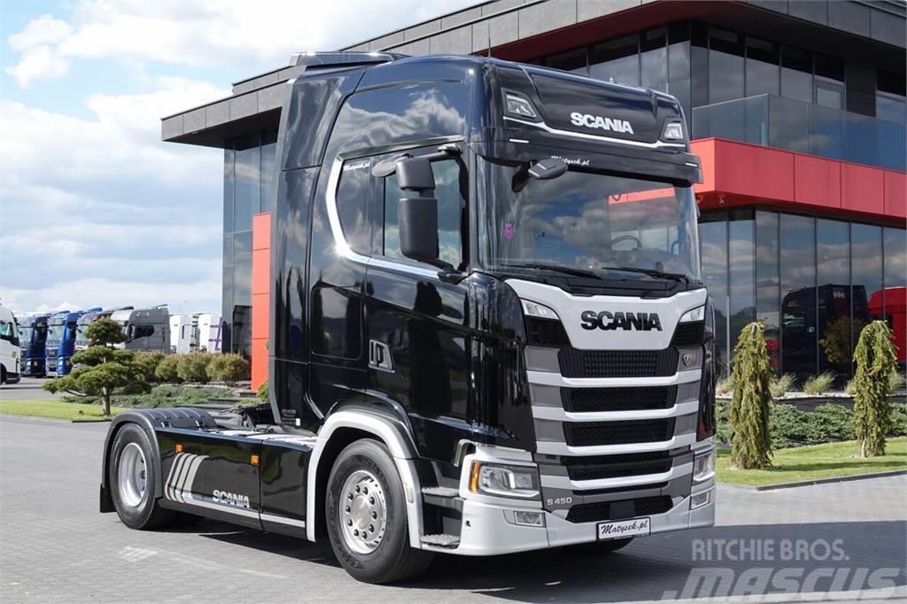 Scania S 450 / RETARDER / SKÓRY / EKSPRES / OPONY 100 % / Tracteur routier