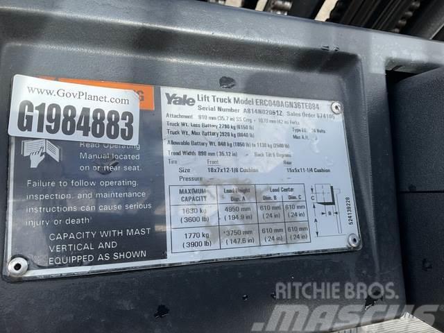 Yale ERC040AGN36TE084 Chariots élévateurs électriques