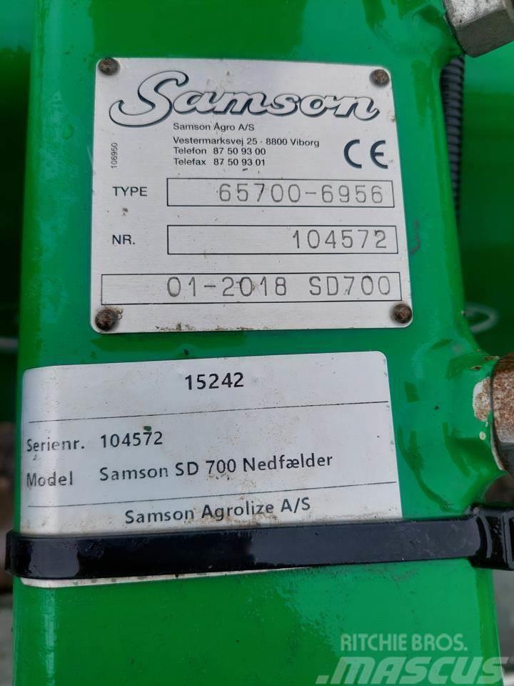 Samson SD 700 Discnedfælder Pulvérisateur