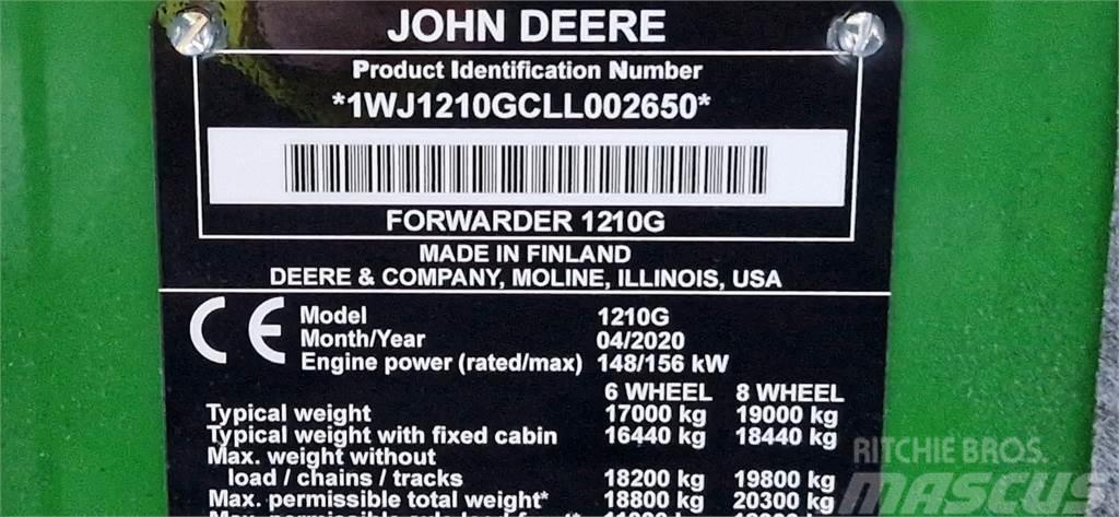 John Deere 1210G Porteur