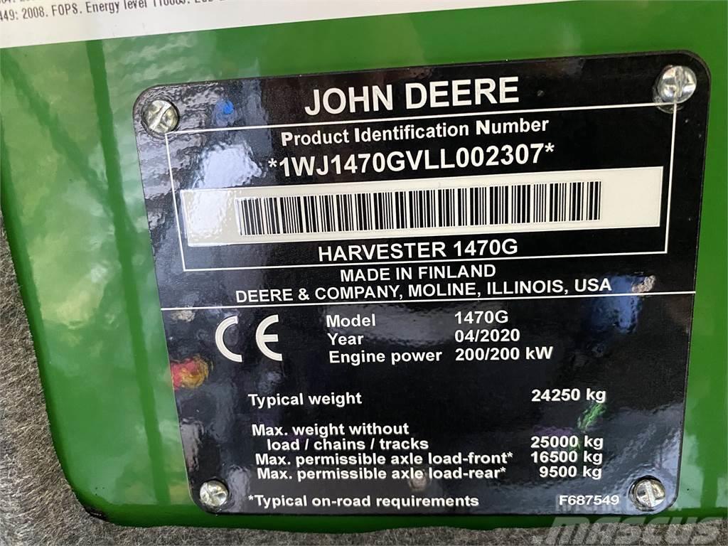 John Deere 1470G Abatteuse