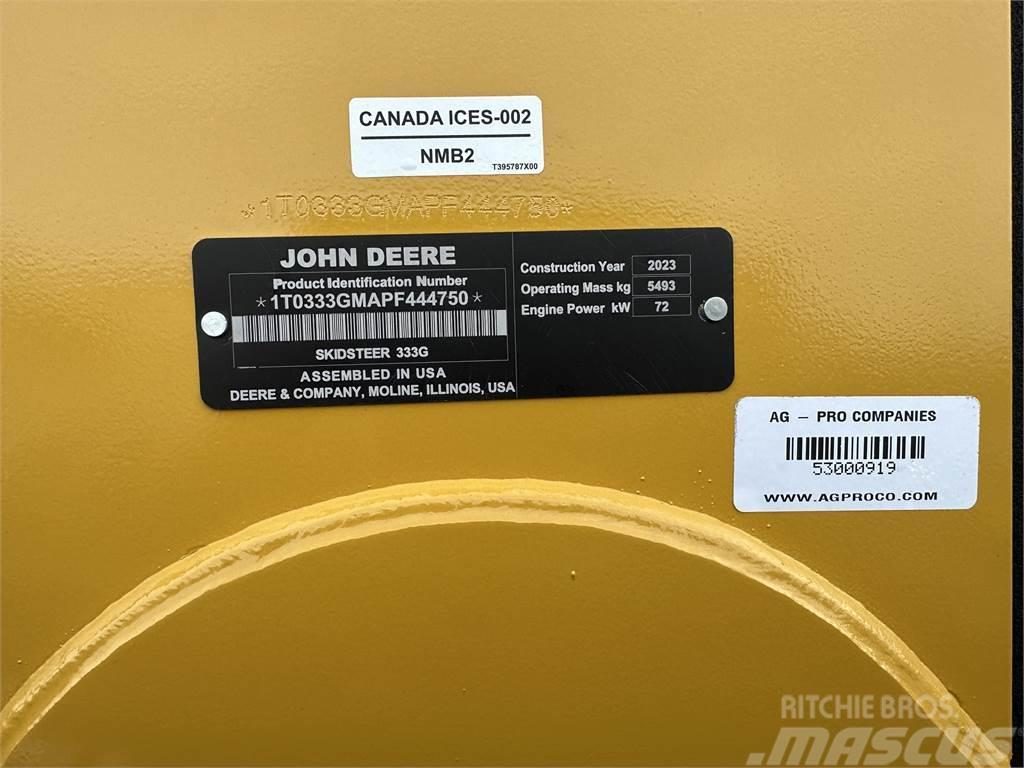 John Deere 333G Mini chargeuse