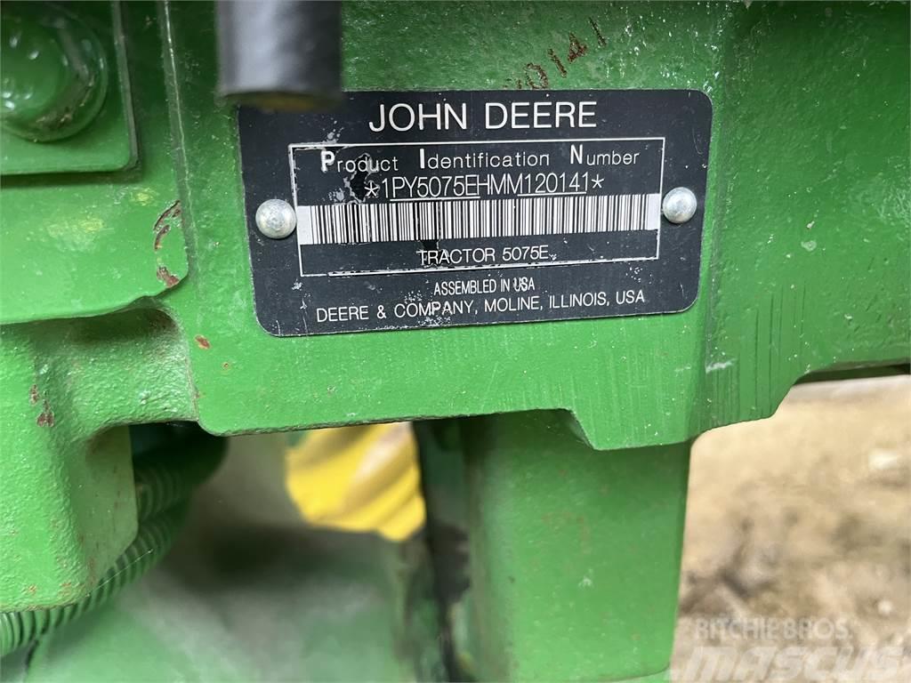 John Deere 5075E Micro tracteur