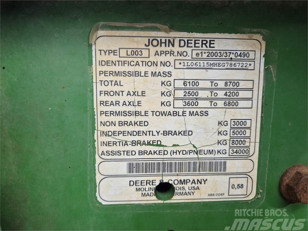 John Deere 6115M Tracteur