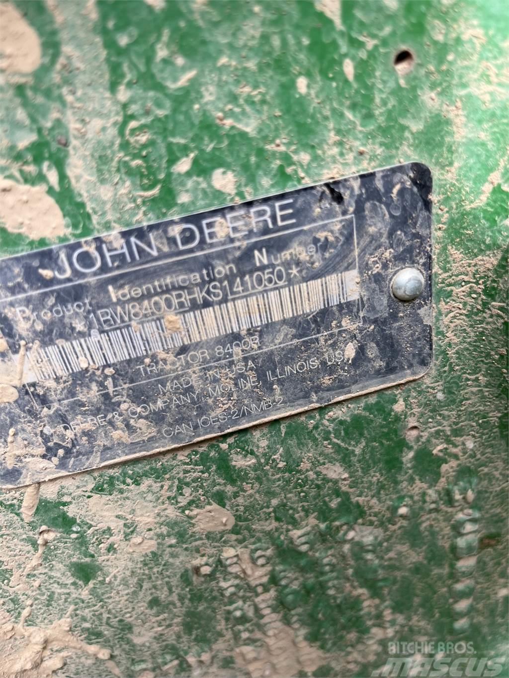 John Deere 8400R Tracteur