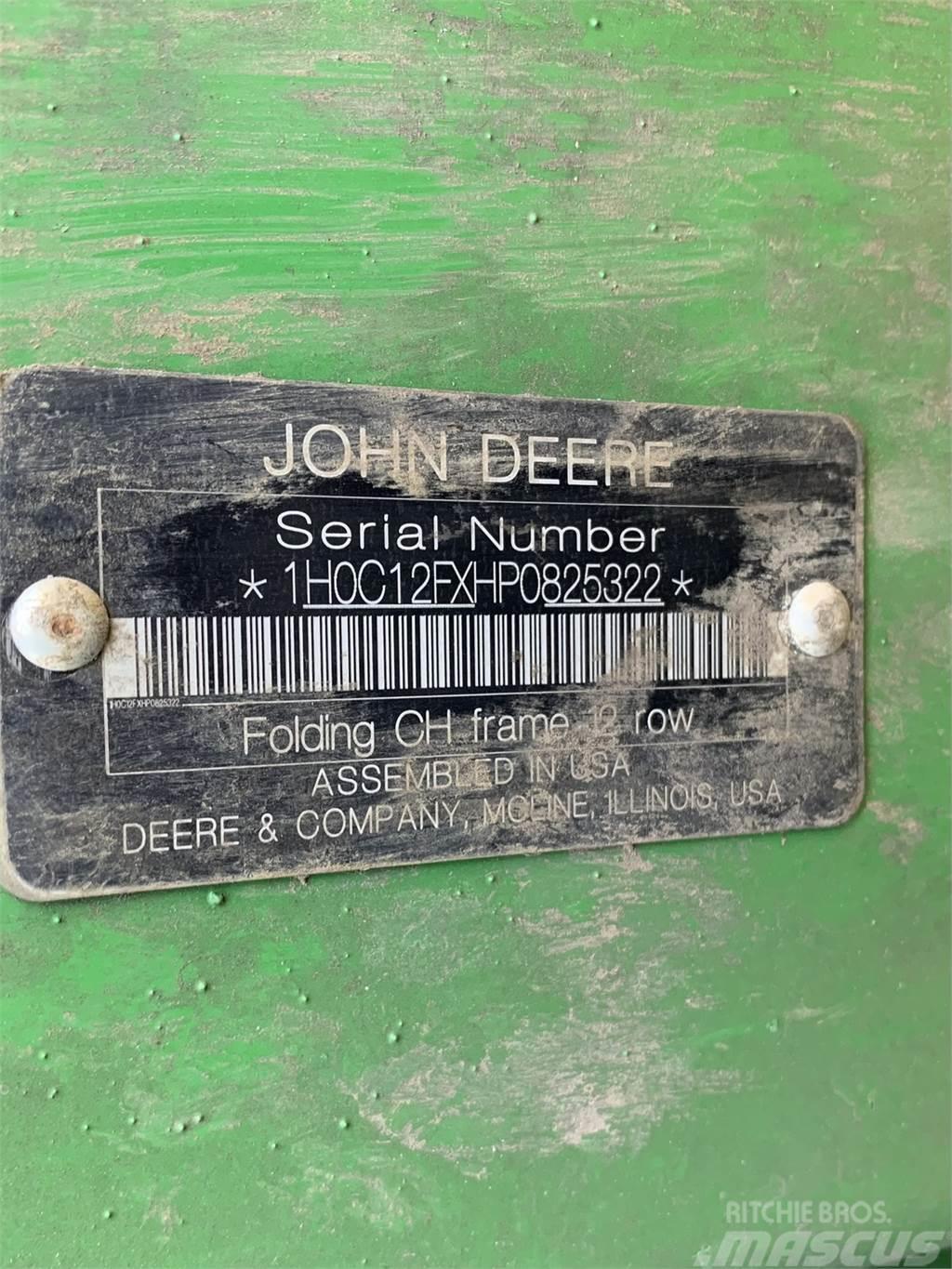 John Deere C12F StalkMaster Accessoires moissonneuse batteuse