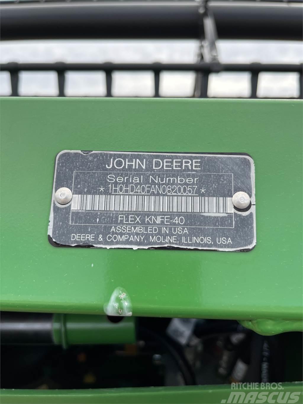 John Deere HD40F Accessoires moissonneuse batteuse