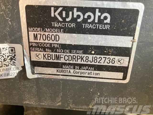 Kubota M7060 Tracteur