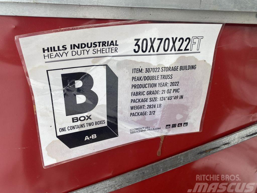  Hills Industrial Heavy Duty Shelter - 30'W x 70'L  Hangar