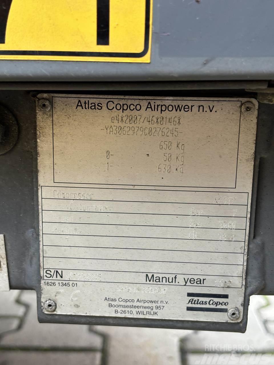 Atlas Copco XAS 47 Compresseur